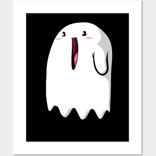 HAPPY GHOST Posters and Art